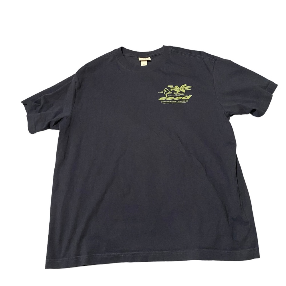 Blue and Green H&M Relaxed Fit T-Shirt (US Men’s L)